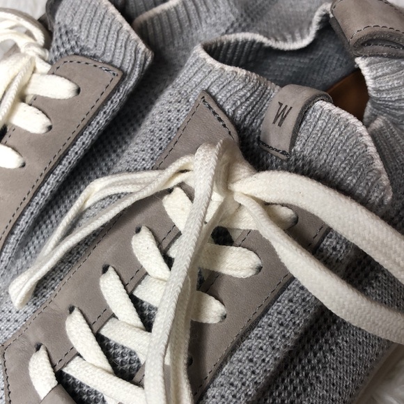 Wolf & Shepherd Men’ Gray & White Size 11M 🐺 Shoes Made in Portugal 🇵🇹 - Picture 1 of 8